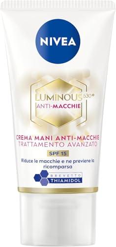NIVEA Luminous630 Anti-Macchie Crema Mani Trattamento Avanzato SPF 15