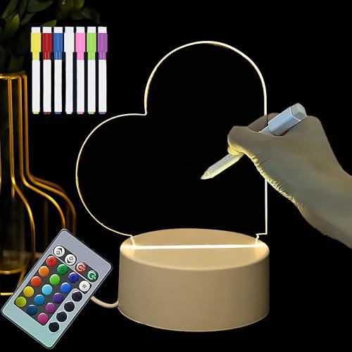LELYFIT Luce Notturna LED Personalizzabile a 16 Colori con Telecomando