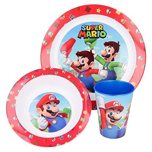 Stor Set Micro 3 Pezzi Supper Mario, Multicolore, Estándar