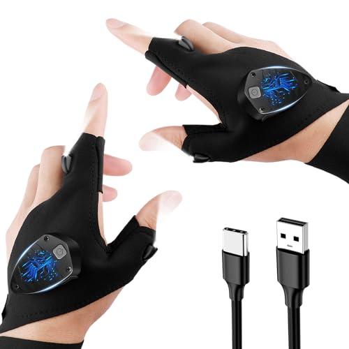 Guanti con Luce LED Ricaricabili Visailiy