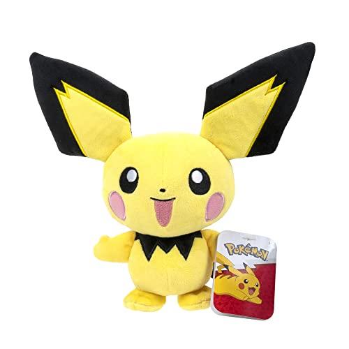 Peluche Pokémon Pichu 20 cm - Jazwares Bandai