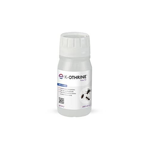 K-Othrine Flow 7,5 Envu - Insetticida Concentrato per Uso Zootecnico e Civile - 250 ml