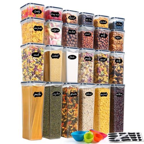 YASHE 24 Pezzi Contenitori Ermetici per Alimenti