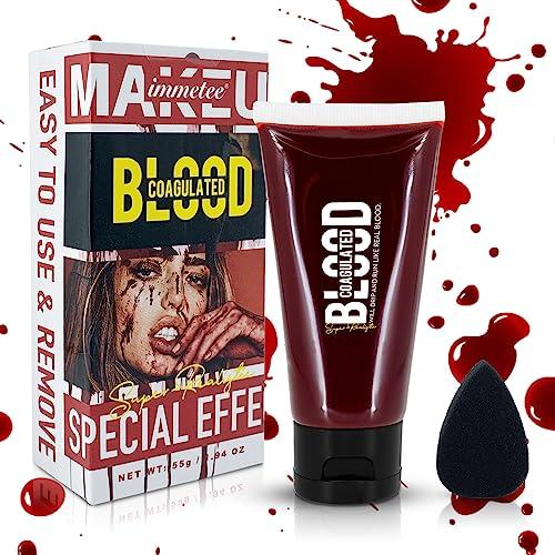 Immetee SFX Gel di Sangue Finto Coagulato per Halloween