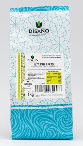 Disano 1kg 100% Latte Intero in Polvere Istantaneo