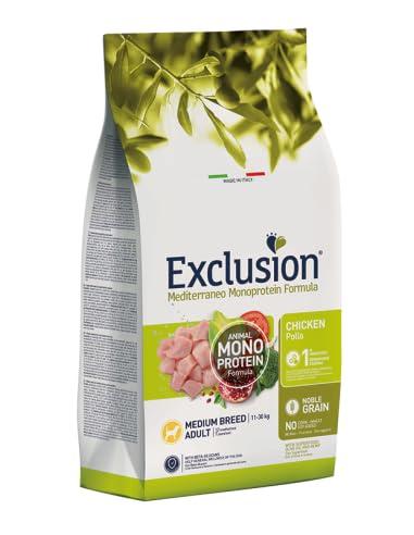 Exclusion Mediterraneo Adult Medium Breed Pollo 12 kg