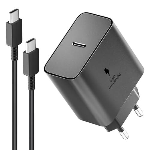 Caricabatterie Rapido USB C 45W per Samsung Galaxy con Cavo da 2M