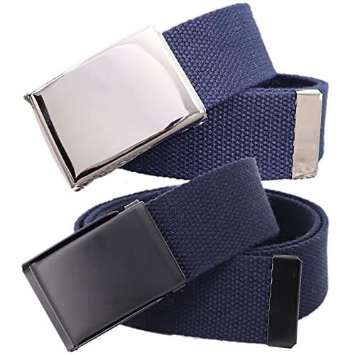 EFARMA Cintura Elastica in Tessuto Elasticizzato Blu, 145cm