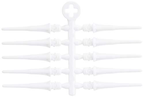 Cosmo Fit Point Plus - Punte per Freccette Soft - 50 Pezzi - Bianco