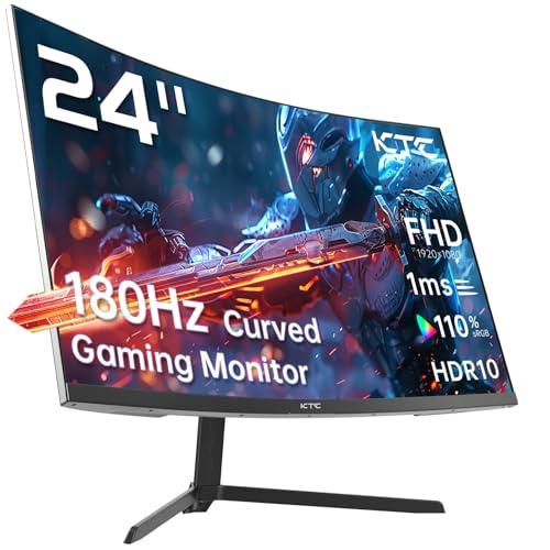 KTC Monitor Gaming Curvo 24 Pollici FHD 180Hz