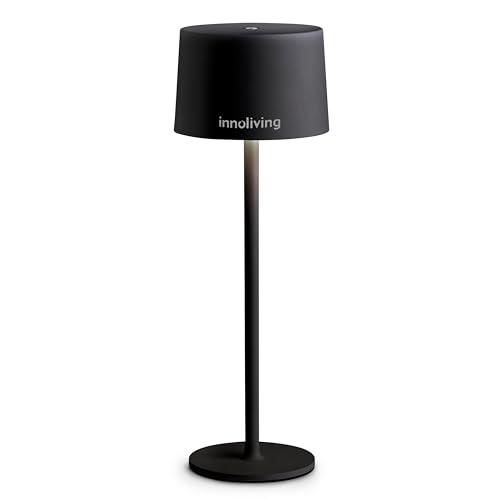 Innoliving Lampada da Tavolo LED Ricaricabile INN-291 Nera