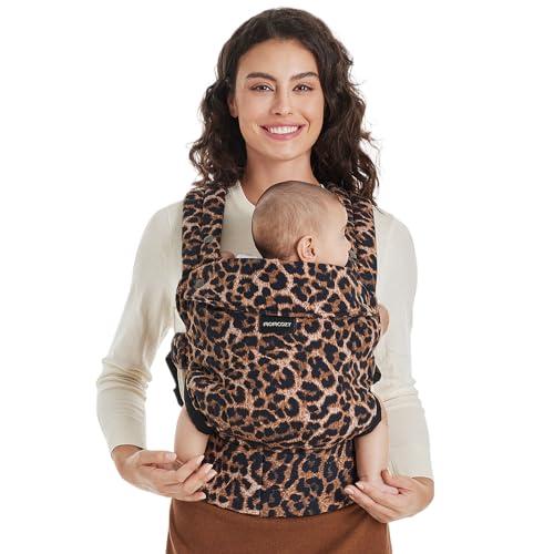 Marsupio Ergonomico Momcozy Leopardo - Comfort e Libertà per Genitori Moderni