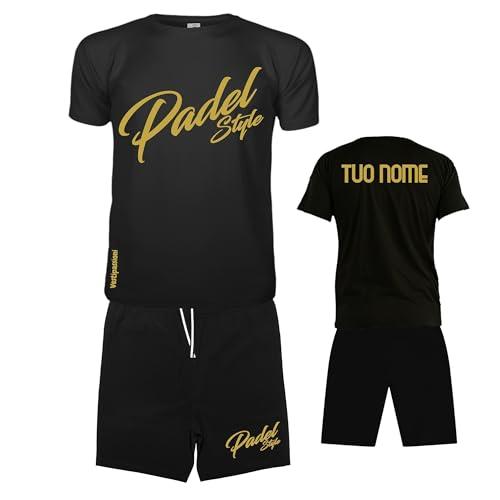 Vestipassioni Completo Padel Personalizzabile Traspirante Uomo - Made in Italy