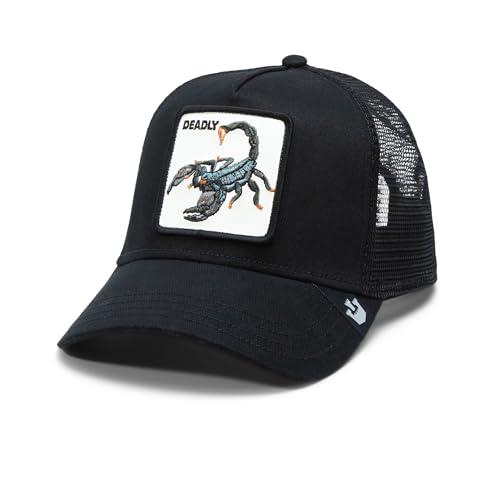Goorin Bros. Cappello Trucker The Deadliest Scorpion Nero