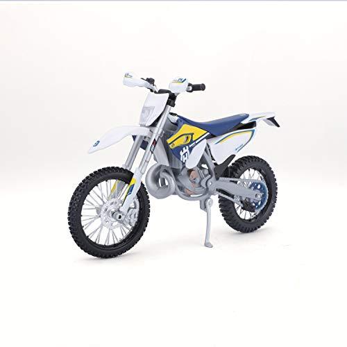 Maisto 1/12 Moto Special Edition - Husqvarna FE 501 - Blu e Bianca