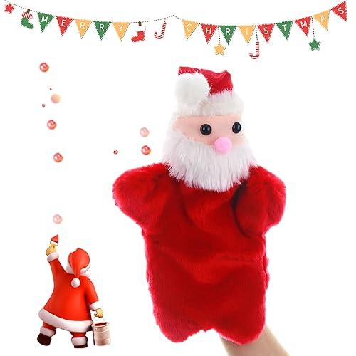 Burattino di Mano Babbo Natale Biluer