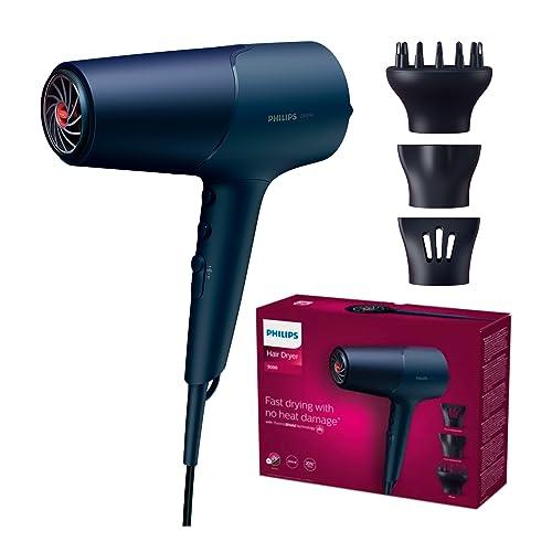 Philips Asciugacapelli Serie 5000 BHD510/20 - Blu e Finiture Metallizzate