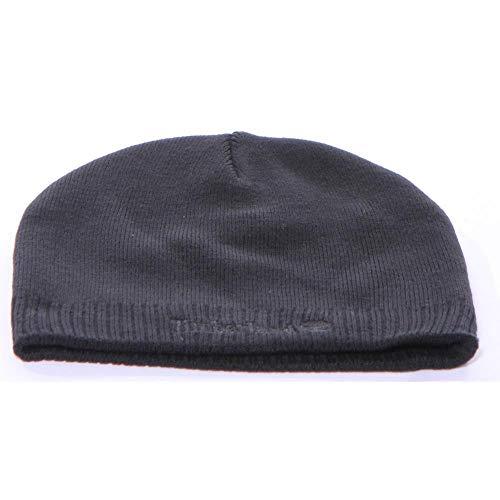Timberland Knit Logo Beanie - Berretto Uomo Nero