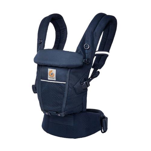 Ergobaby Adapt Midnight Blue - Marsupio Ergonomico 3 Posizioni in Mesh Traspirante