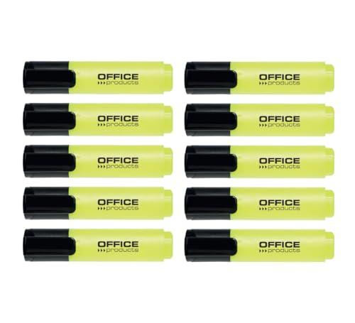 Evidenziatori Office Products Gialli - Confezione da 10