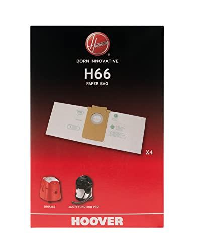 Hoover H66 Sacchetti per Aspirapolvere Dinamis e Multi Function PRO (x4)