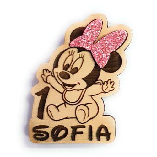 Ciondolini/Calamite Baby Minnie Personalizzati - Bomboniere, Segnaposto, Eventi