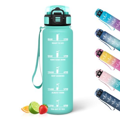 HoneyHolly Borraccia 1 Litro: Idratazione Ottimale per Sport, Ufficio e Outdoor