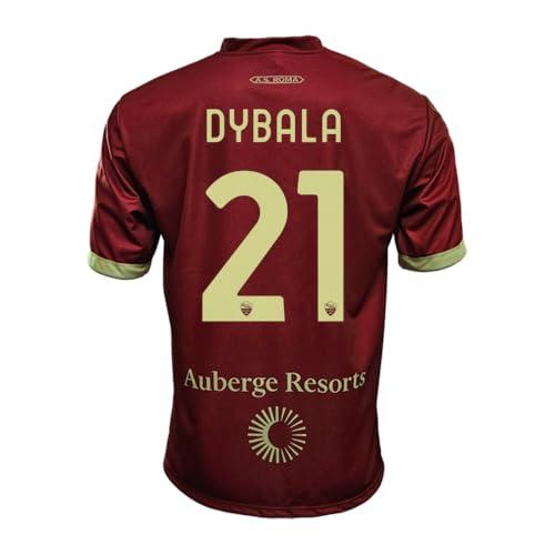 AS Roma Maglia Replica Ufficiale Home 24-25 Dybala M