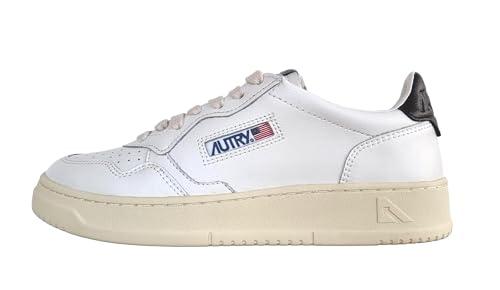 Autry Medalist Sneakers Unisex in Pelle - Bianco/Blu Space
