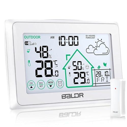 BALDR Stazione Meteo LCD Radio con Sensore Esterno