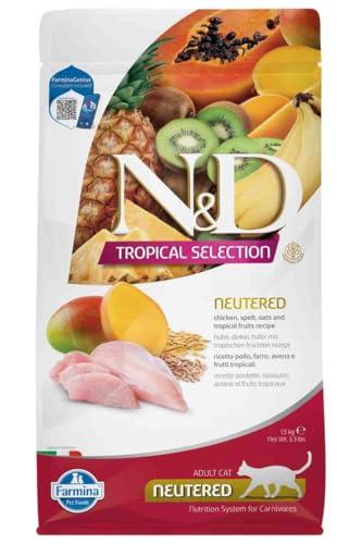 Farmina N&D Cat Tropical Selection Neutered Pollo 1,5 kg