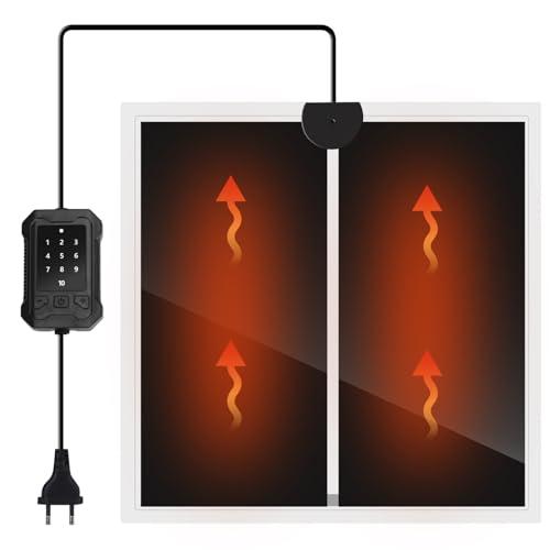 Nobleza Tappetino Riscaldante per Rettili 14W con Termostato Regolabile