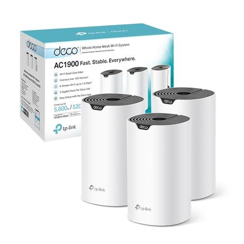 TP-Link Deco S1900 (3-pack) Router WiFi Mesh AC1900Mbps