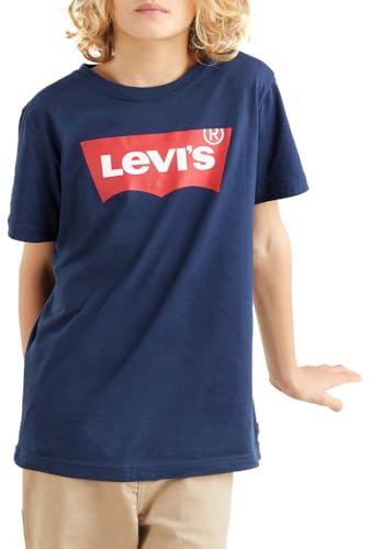 Levi's LVB Batwing Tee T-Shirt, Blu (Dress Blues), 12 Anni Bambini e Ragazzi