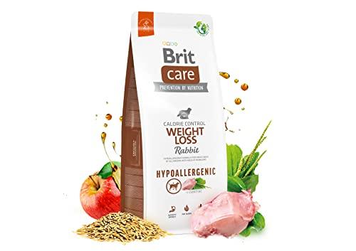 Brit Care Hypoallergenic Adult Weight Loss Rabbit - Alimento Secco per Cani - 12 kg