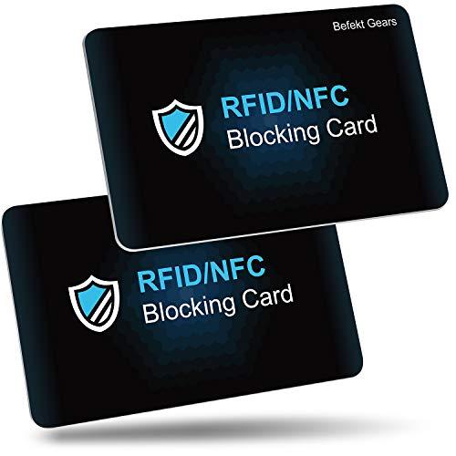 Befekt Gears Carta di Blocco Protezione RFID