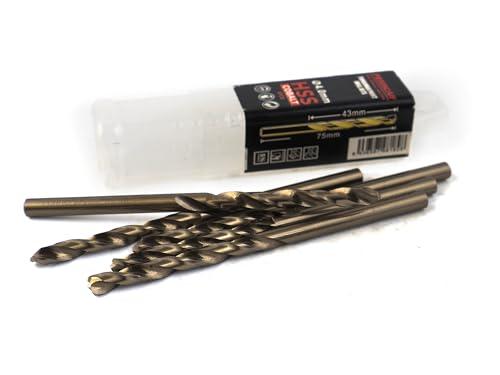Ferrcan Punte per Metallo HSS DIN338 M35 5% Cobalto Turbomax