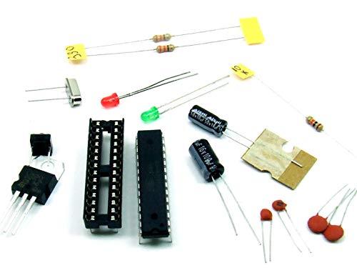 POPESQ® Kit ATMEGA328P-PU Compatibile con Arduino UNO con Bootloader e Stabilizzatore 5V