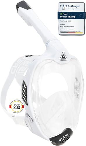 CRESSI Bali Full Face Mask Bianca/Nera L/XL