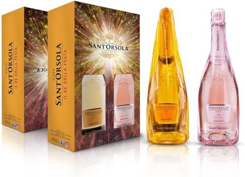 Sant'Orsola - Set Prosecco D.O.C. Millesimato Extra Dry e Rosè Millesimato