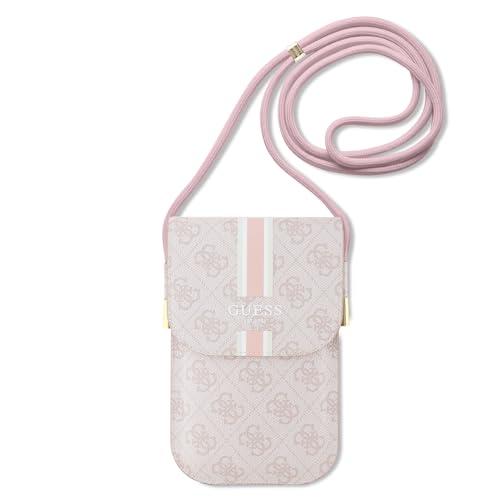 GUESS Custodia GUOWBP4RPSP Rosa 4G Stripes