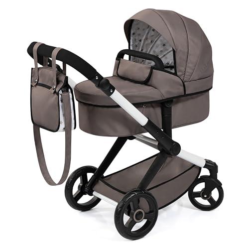 Bayer Design - Passeggino Xeo per Bambole, Grigio/Rosa