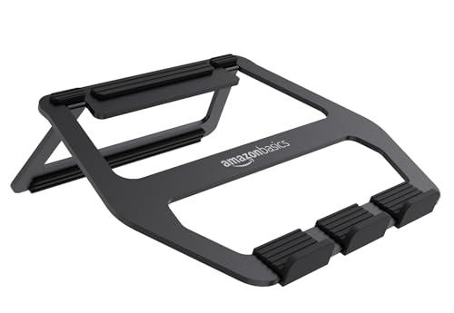 Amazon Basics Supporto richiudibile in alluminio per PC portatili con display fino a 33 cm (13