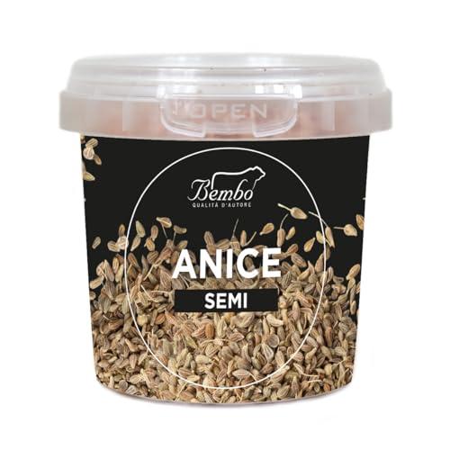 Semi Bembo: Semi di Anice Intero 60g – Essiccati Delicatamente per Conservare la Qualità – Confezione Salvafreschezza, Riutilizzabile e Riciclabile