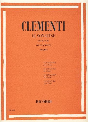 12 Sonatine Op. 36, 37, 38 Per Pianoforte