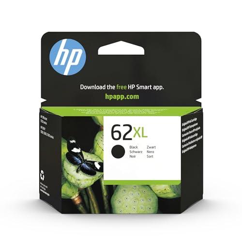 HP 62XL Nero - Cartuccia Originale ad Alta Capacità