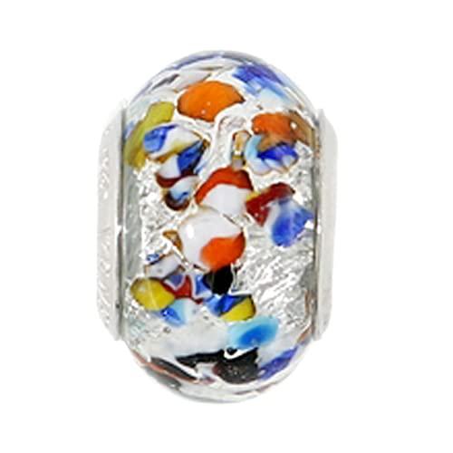 Charm Murrina in Vetro di Murano e Argento 925 - Venetiaurum