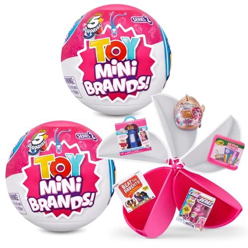 5 Surprise Toy Mini Brands Series 2 Capsule Collectible Toy (2 Pack) By ZURU