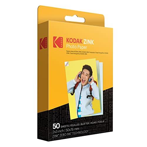 Kodak Carta fotografica Zink Premium 2x3 pollici (50 fogli)