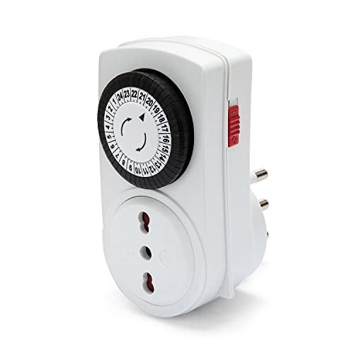 VELAMP Presa Temporizzata - Programmatore timer giornaliero